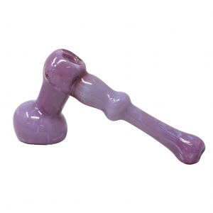 7" Slyme Tye-Dye Hammer Bubbler Hand Pipe - [DJ464]